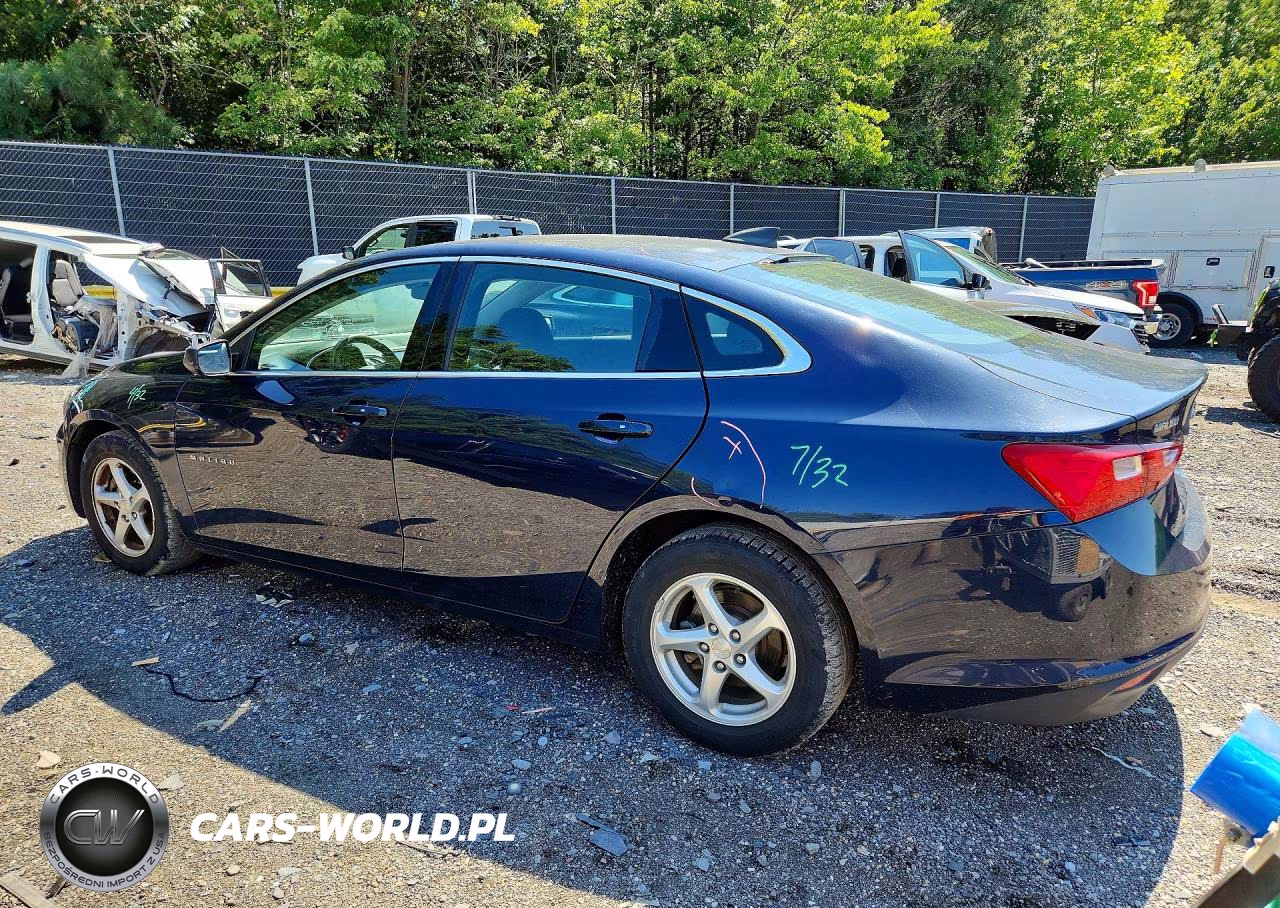 2017 Chevrolet Malibu Ls VIN:1G1ZB5ST8HF288700 - 2
