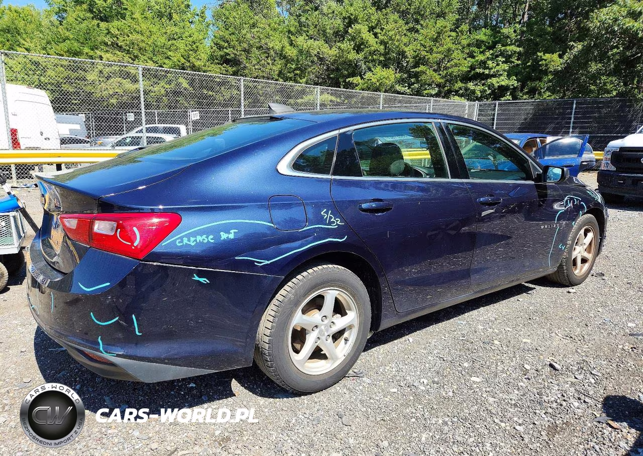 2017 Chevrolet Malibu Ls VIN:1G1ZB5ST8HF288700 - 3