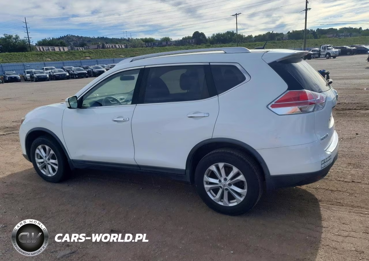 2016 Nissan Rogue Sv VIN:KNMAT2MVXGP657175 - 2