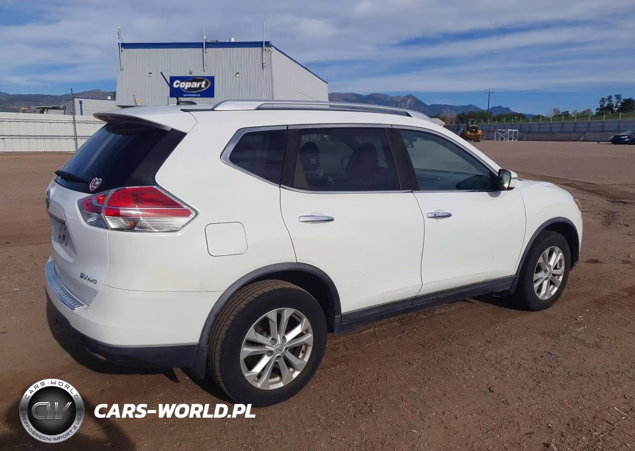 2016 Nissan Rogue Sv VIN:KNMAT2MVXGP657175 - 3