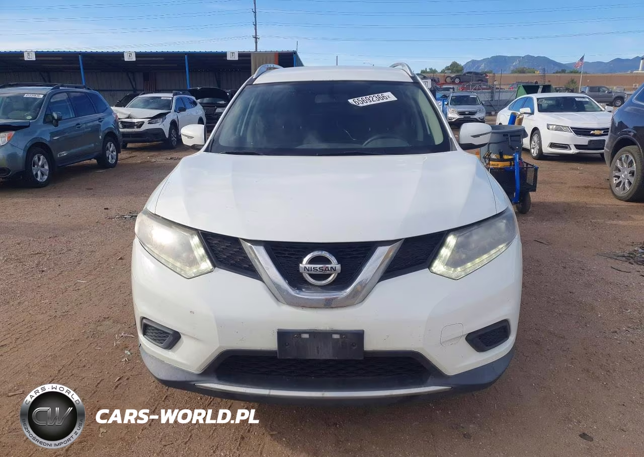 2016 Nissan Rogue Sv VIN:KNMAT2MVXGP657175 - 5