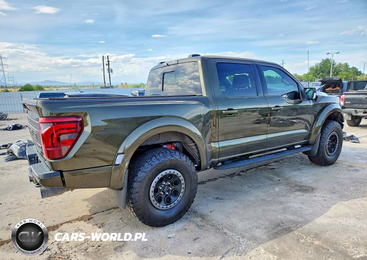 2024 Ford F150 Raptor VIN:1FTFW1RG1RFB76256 - 3