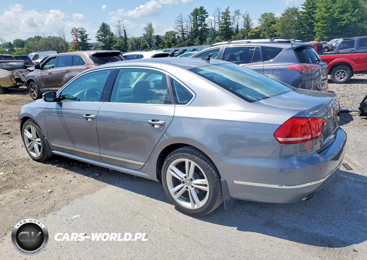 2015 Volkswagen Passat Se VIN:1VWBT7A30FC073293 - 2