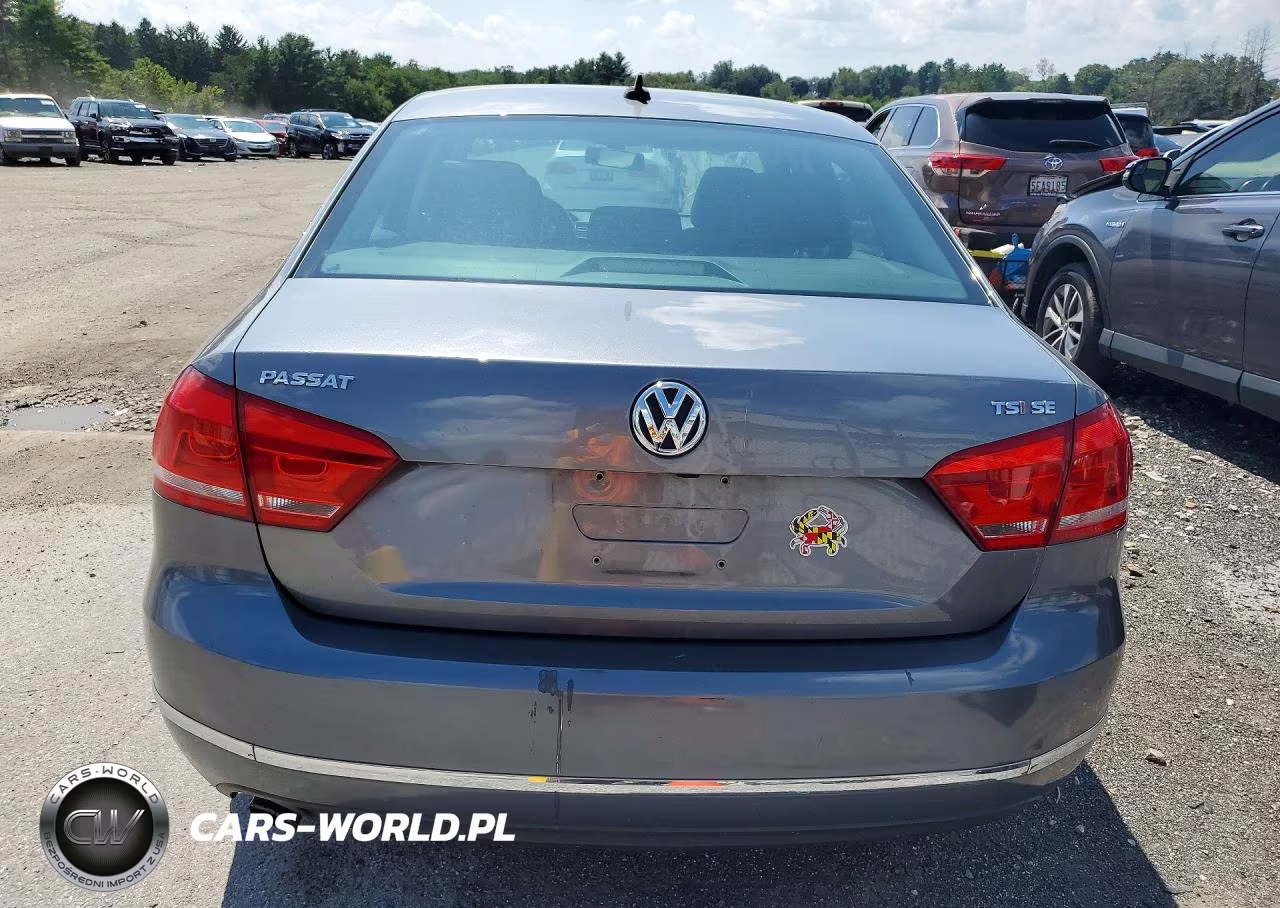 2015 Volkswagen Passat Se VIN:1VWBT7A30FC073293 - 6