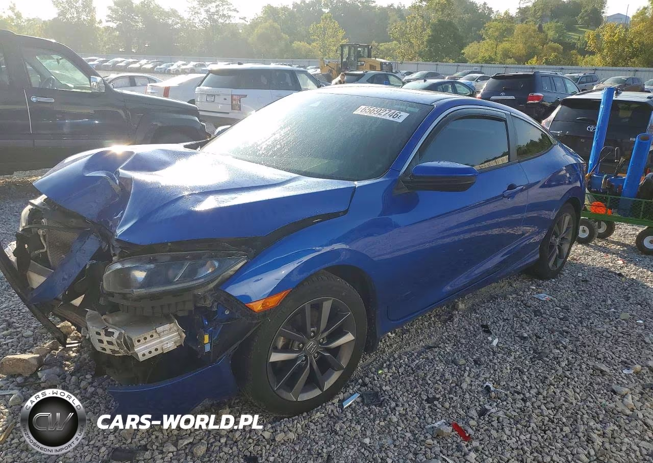 2019 Honda Civic Ex VIN:2HGFC3B32KH352250 - 1