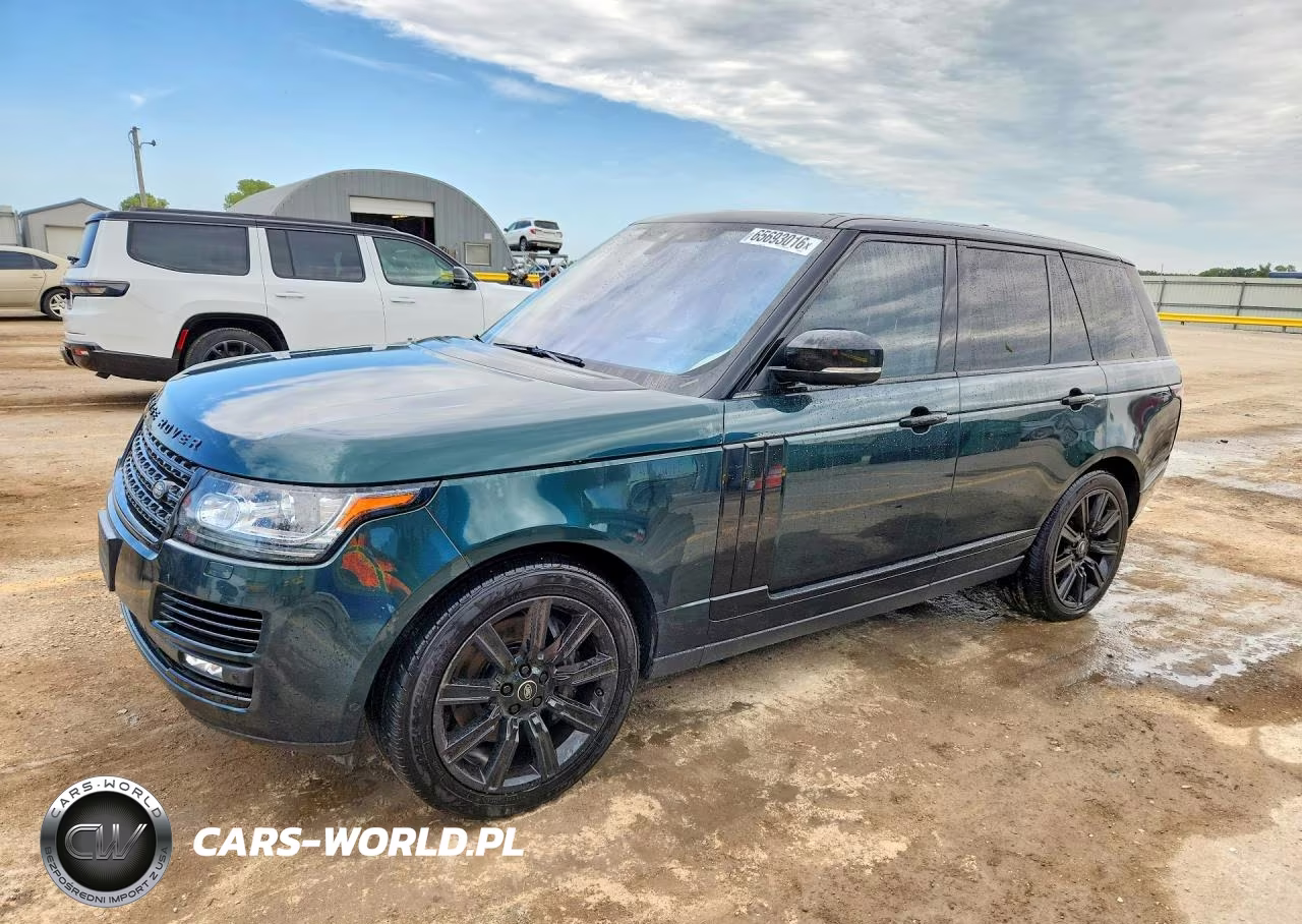 2017 Land Rover Range Rover Hse – zdjęcie 1 z 12