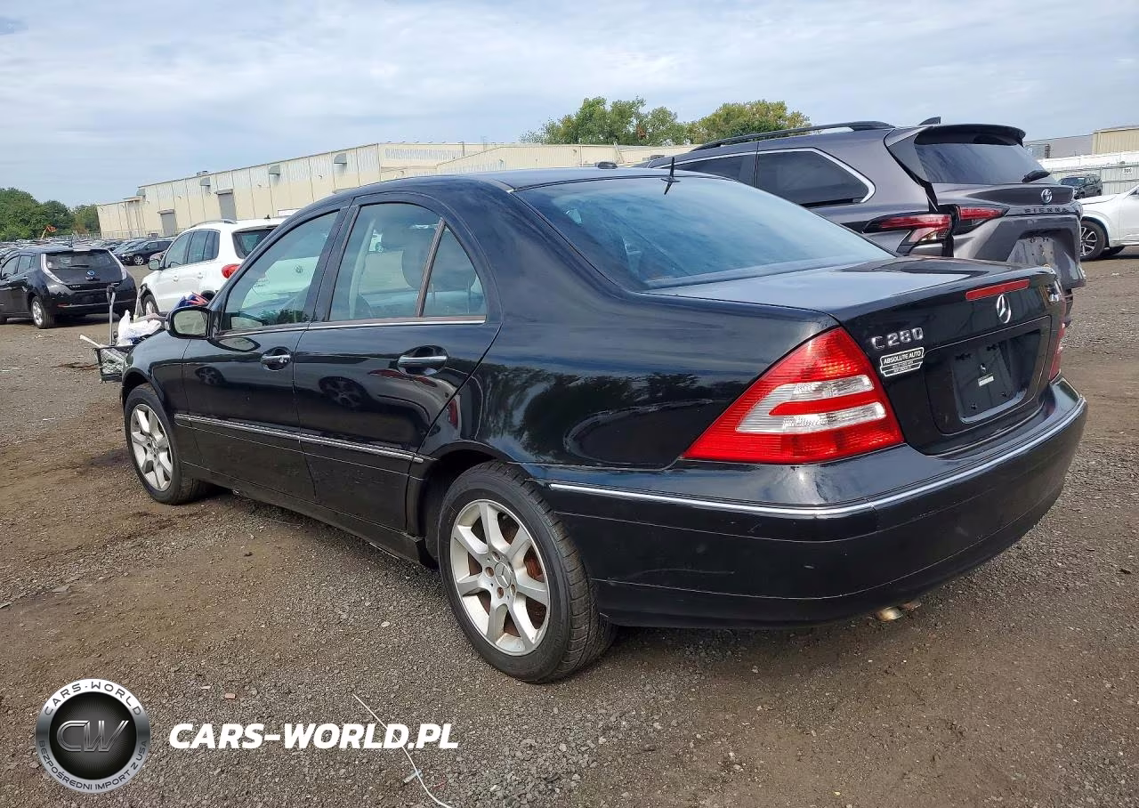 2007 Mercedes-Benz C 280 4Matic VIN:WDBRF92H57F883757 - 2