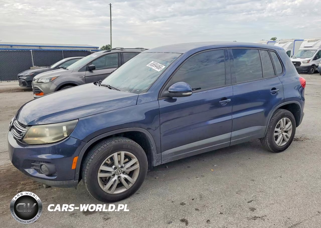2014 Volkswagen Tiguan S VIN:WVGAV3AX9EW519213 - 1