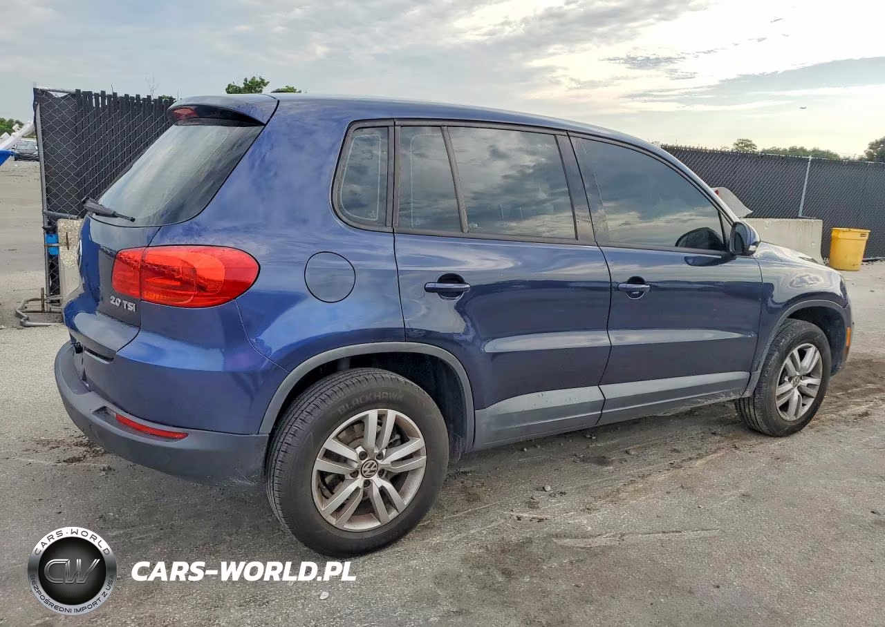 2014 Volkswagen Tiguan S VIN:WVGAV3AX9EW519213 - 3