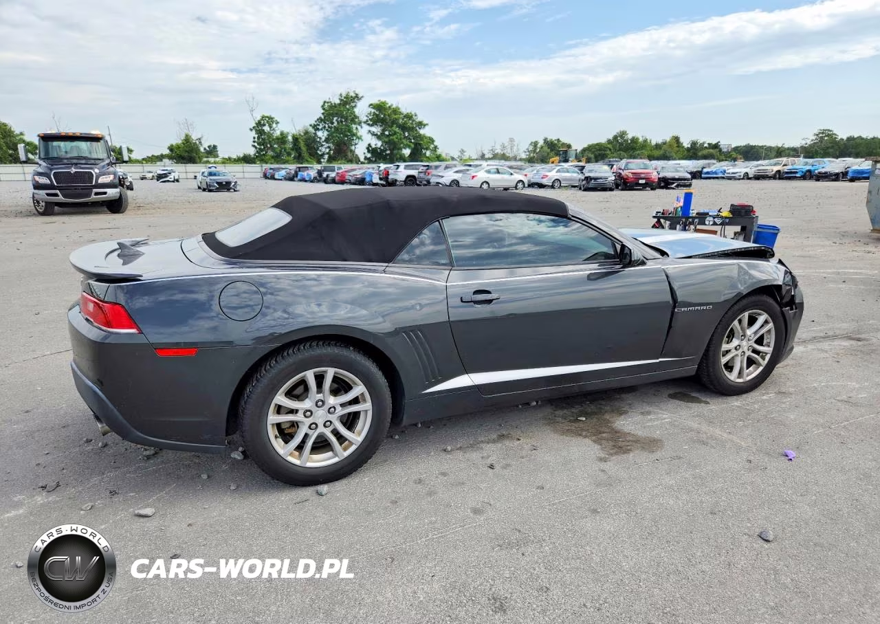 2014 Chevrolet Camaro Lt VIN:2G1FB3D39E9173564 - 3