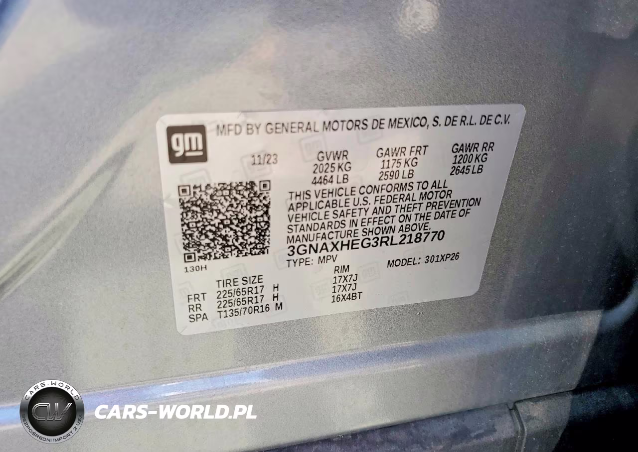 2024 Chevrolet Equinox Ls VIN:3GNAXHEG3RL218770 - 13