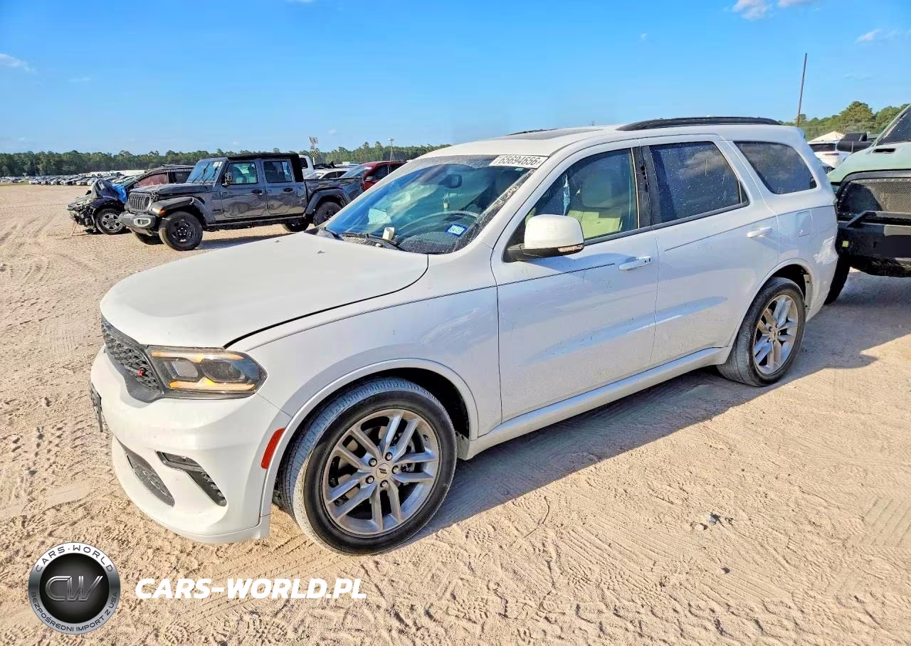 2022 Dodge Durango Gt VIN:1C4RDHDG3NC198306 - 1