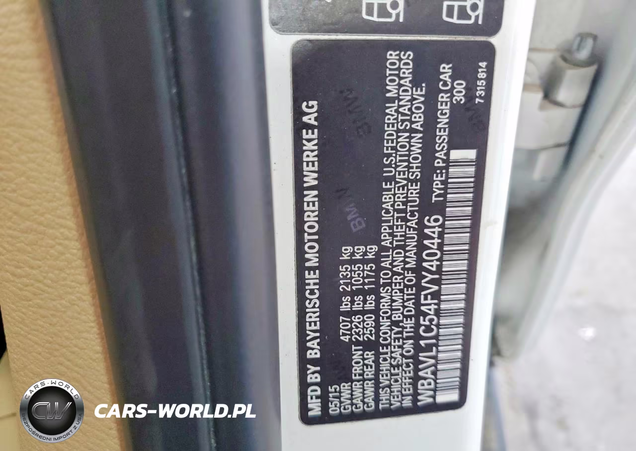 2015 BMW X1 xDrive28I VIN:WBAVL1C54FVY40446 - 13
