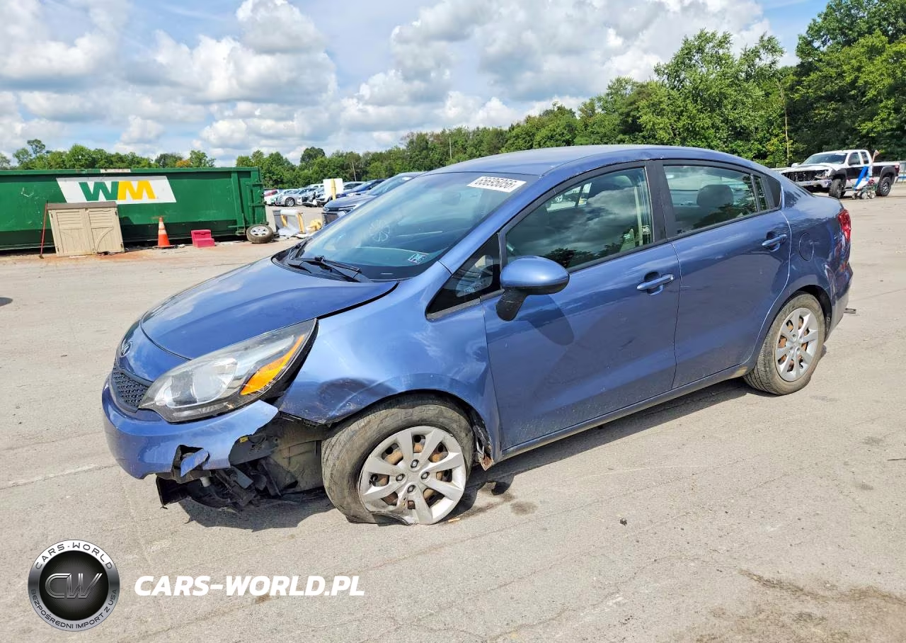 2016 Kia Rio Lx VIN:KNADM4A35G6684800 - 1