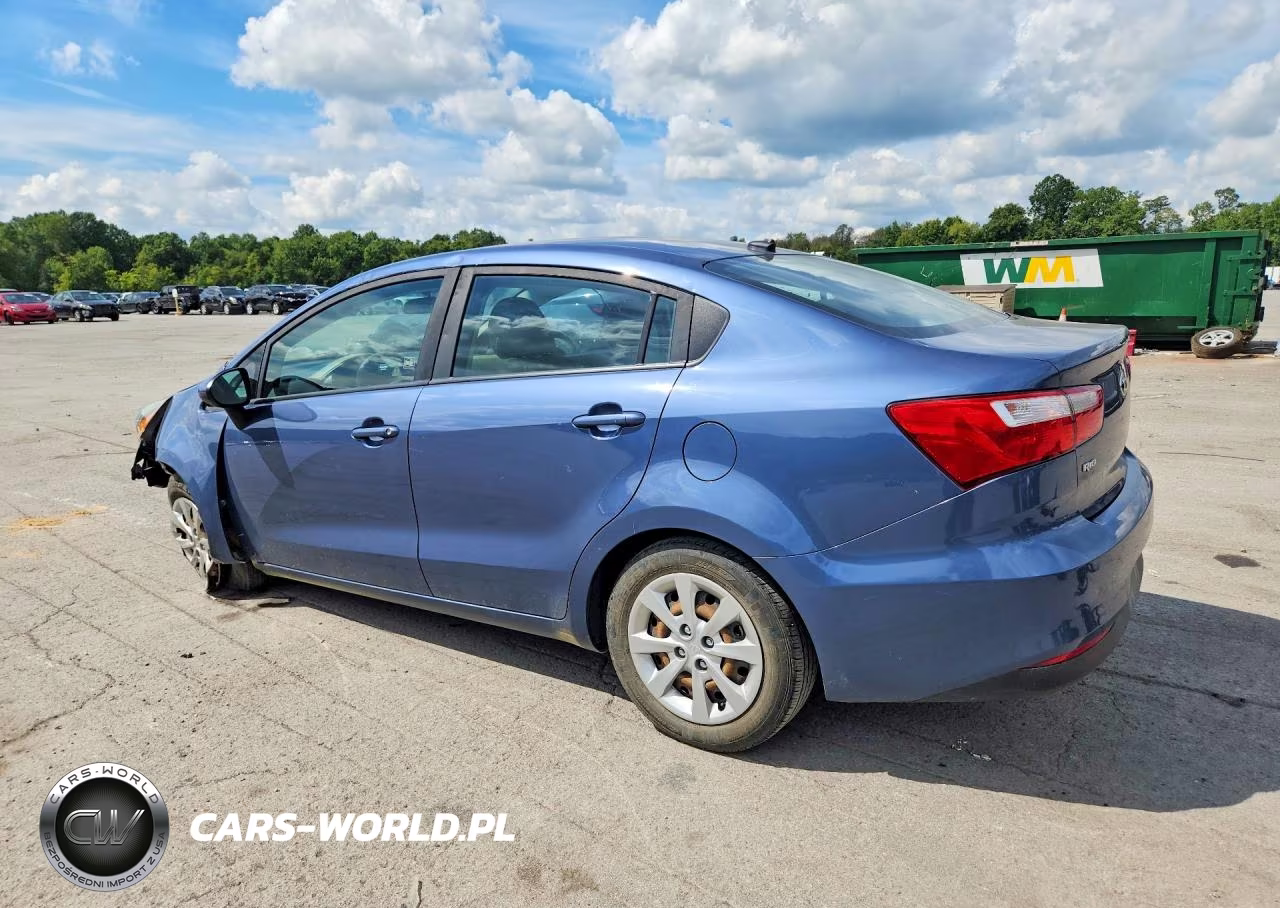 2016 Kia Rio Lx VIN:KNADM4A35G6684800 - 2