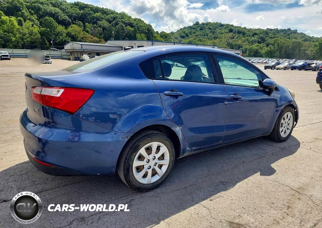 2016 Kia Rio Lx VIN:KNADM4A35G6684800 - 3