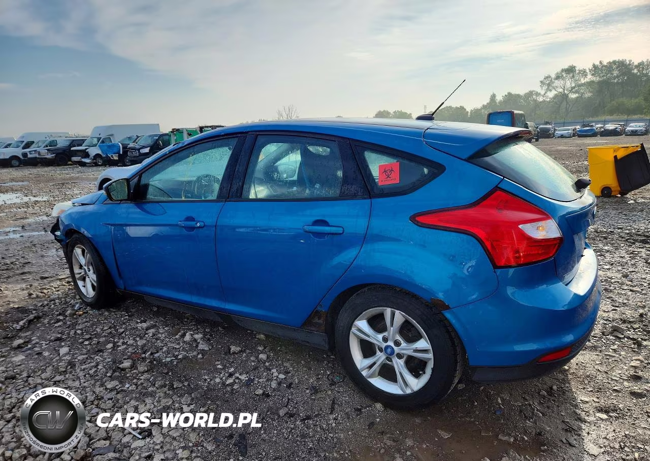 2012 Ford Focus Se VIN:1FAHP3K25CL322978 - 2