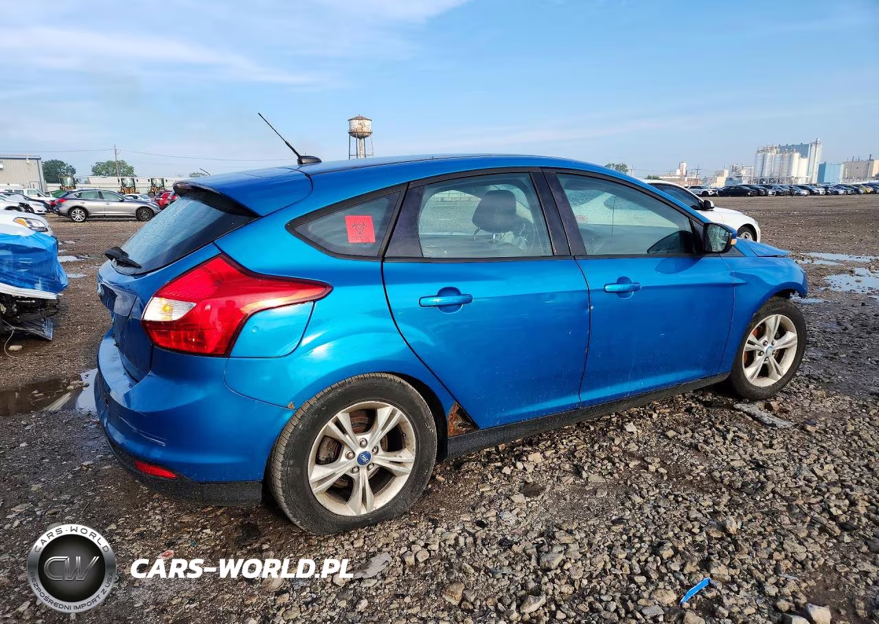 2012 Ford Focus Se VIN:1FAHP3K25CL322978 - 3