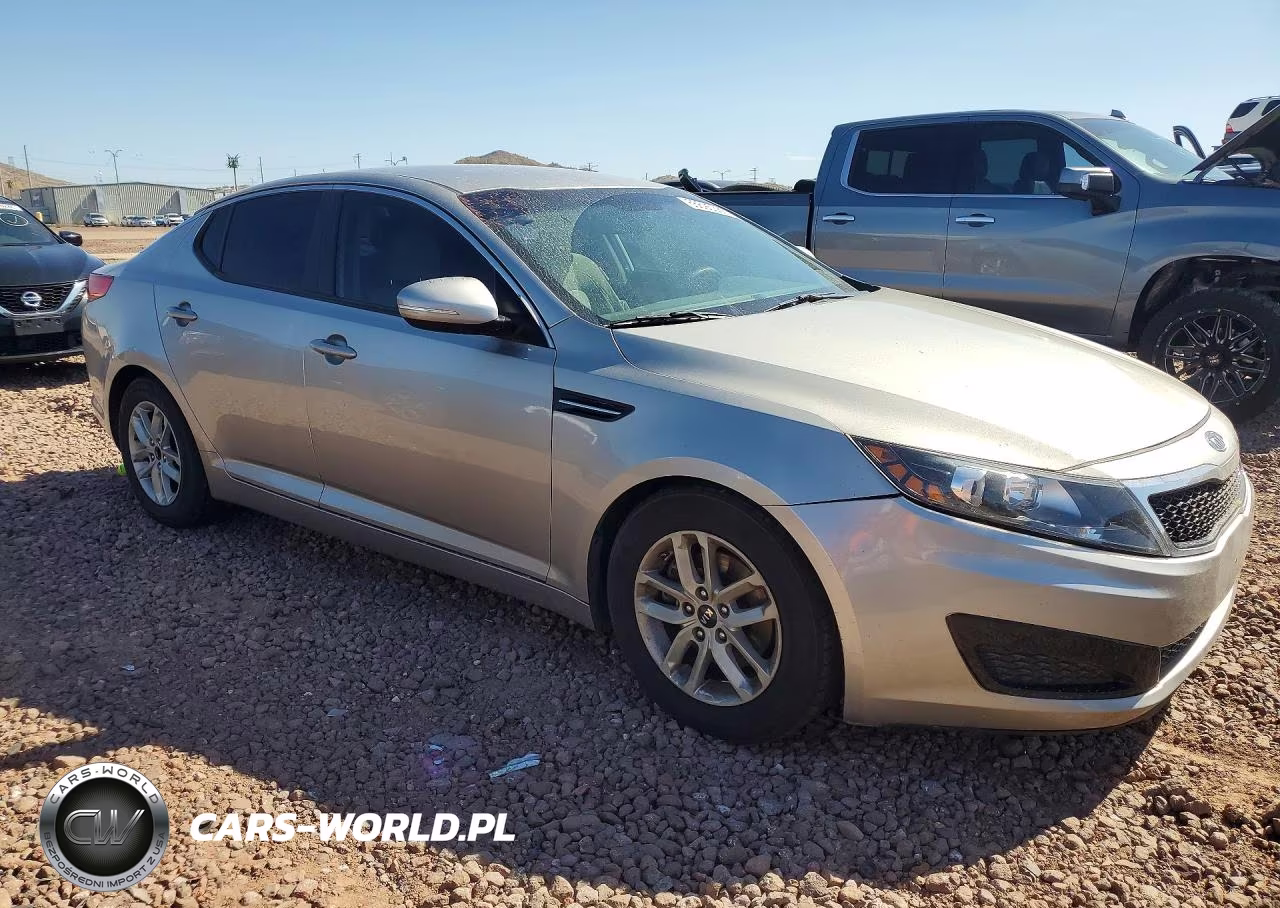 2011 Kia Optima Lx VIN:KNAGM4A73B5124045 - 4