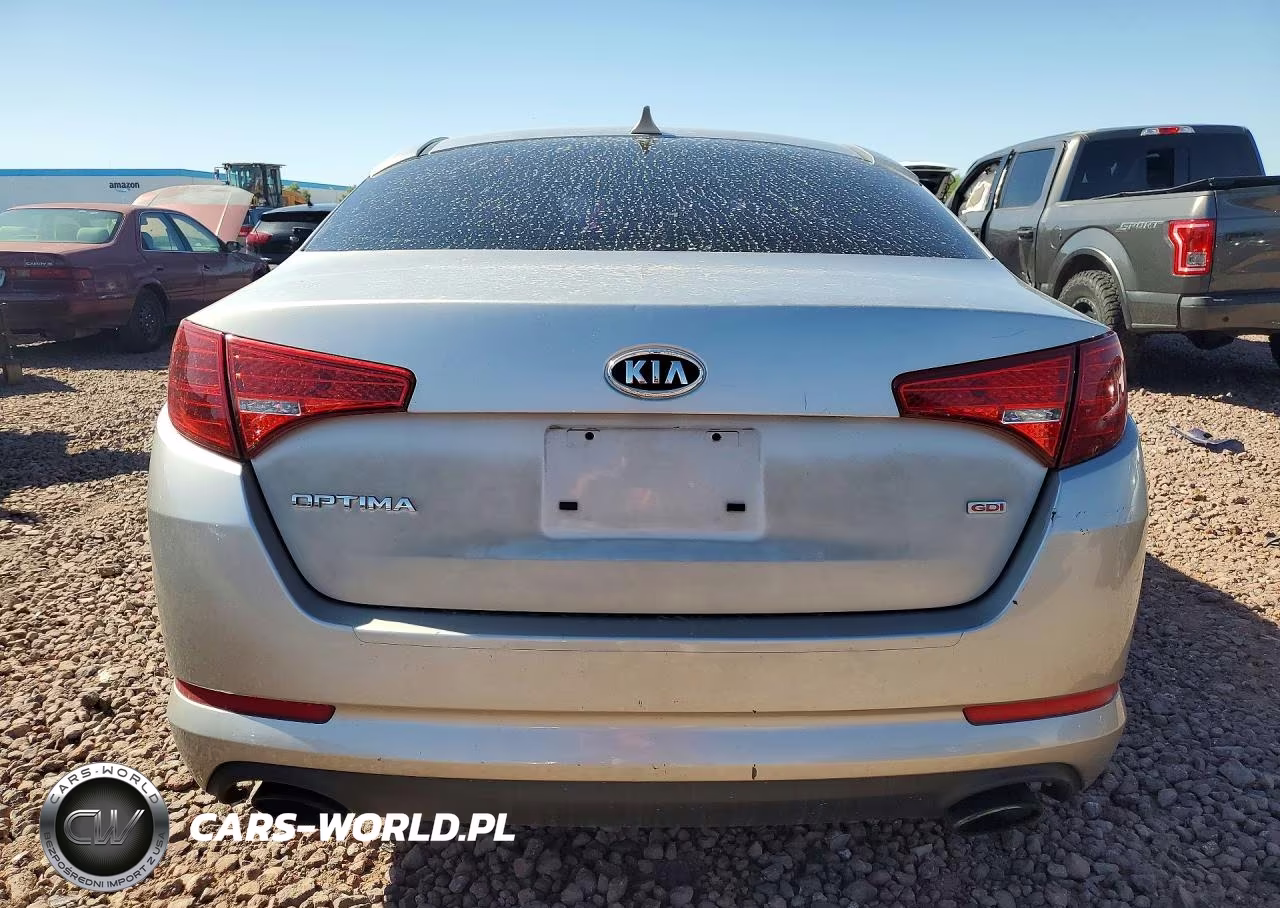 2011 Kia Optima Lx VIN:KNAGM4A73B5124045 - 6