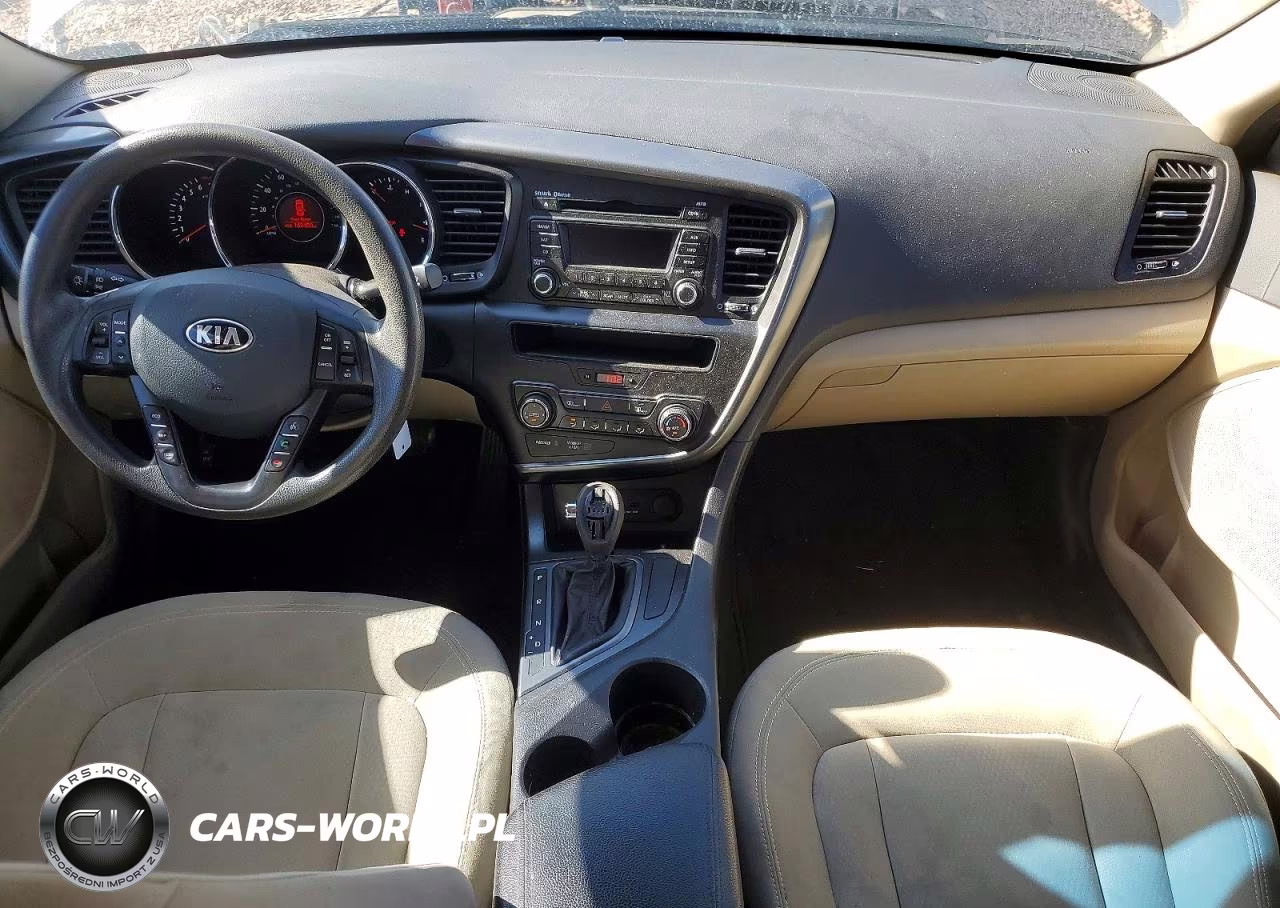 2011 Kia Optima Lx VIN:KNAGM4A73B5124045 - 8