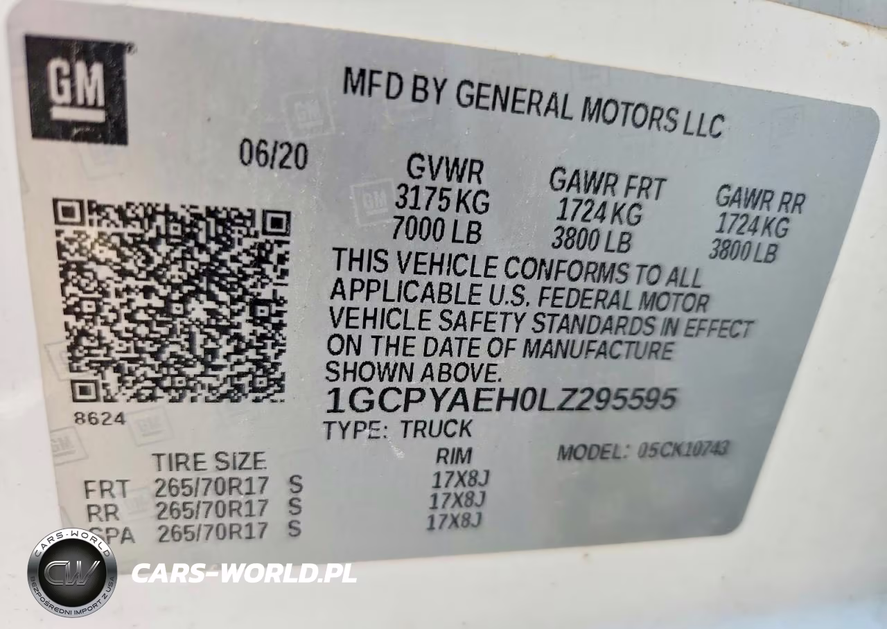 2020 Chevrolet Silverado K1500 VIN:1GCPYAEH0LZ295595 - 12