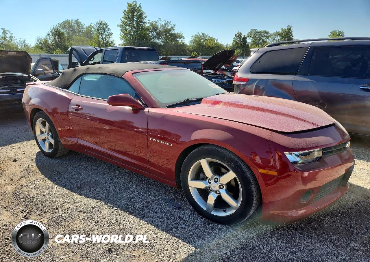 2015 Chevrolet Camaro Lt VIN:2G1FD3D34F9181955 - 4