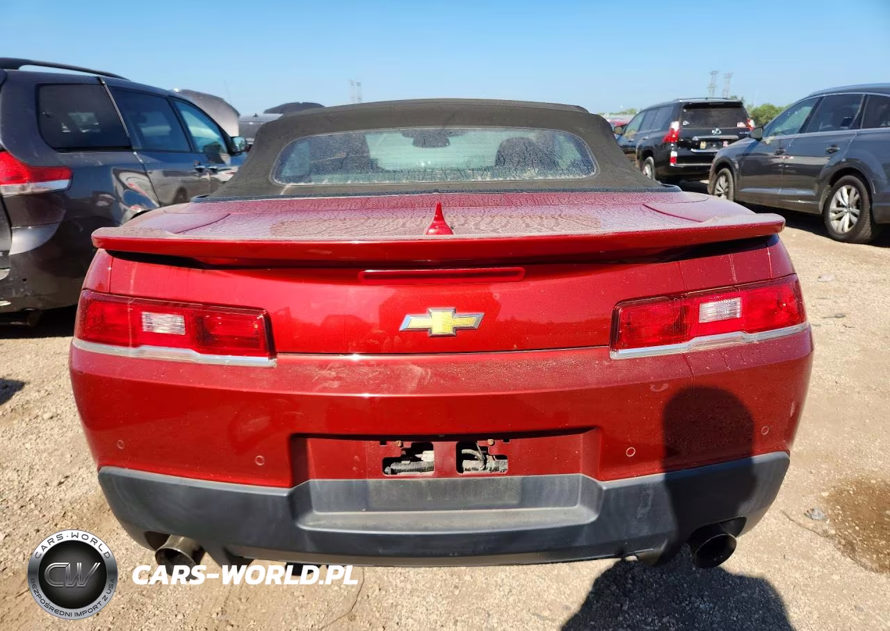 2015 Chevrolet Camaro Lt VIN:2G1FD3D34F9181955 - 6