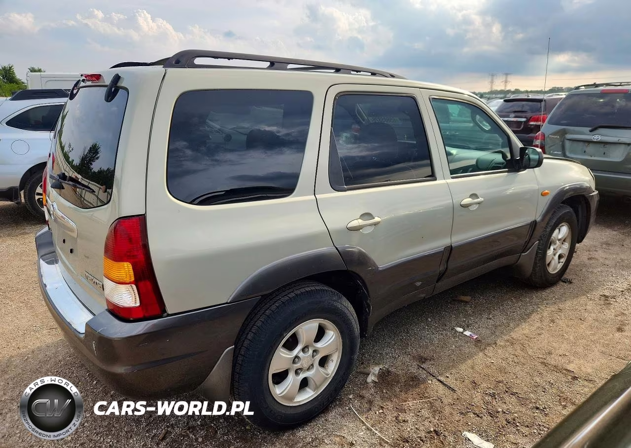 2004 Mazda Tribute Lx VIN:4F2YZ94124KM21972 - 3