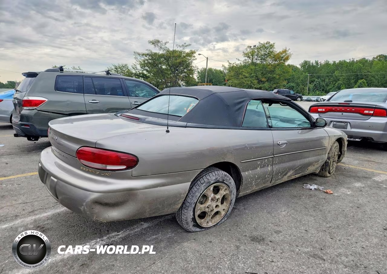 1999 Chrysler Sebring Jxi VIN:3C3EL55H3XT598028 - 3