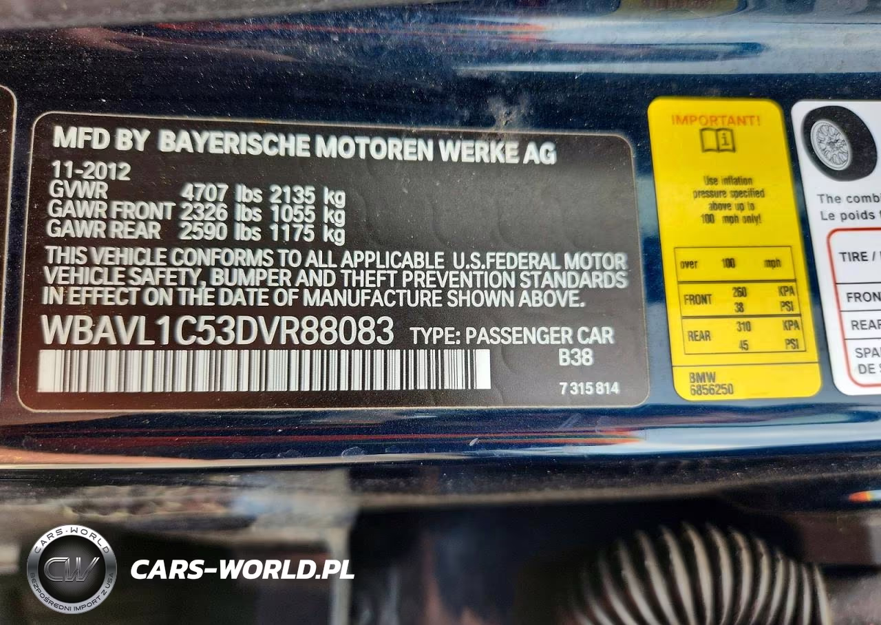 2013 BMW X1 xDrive28I VIN:WBAVL1C53DVR88083 - 13