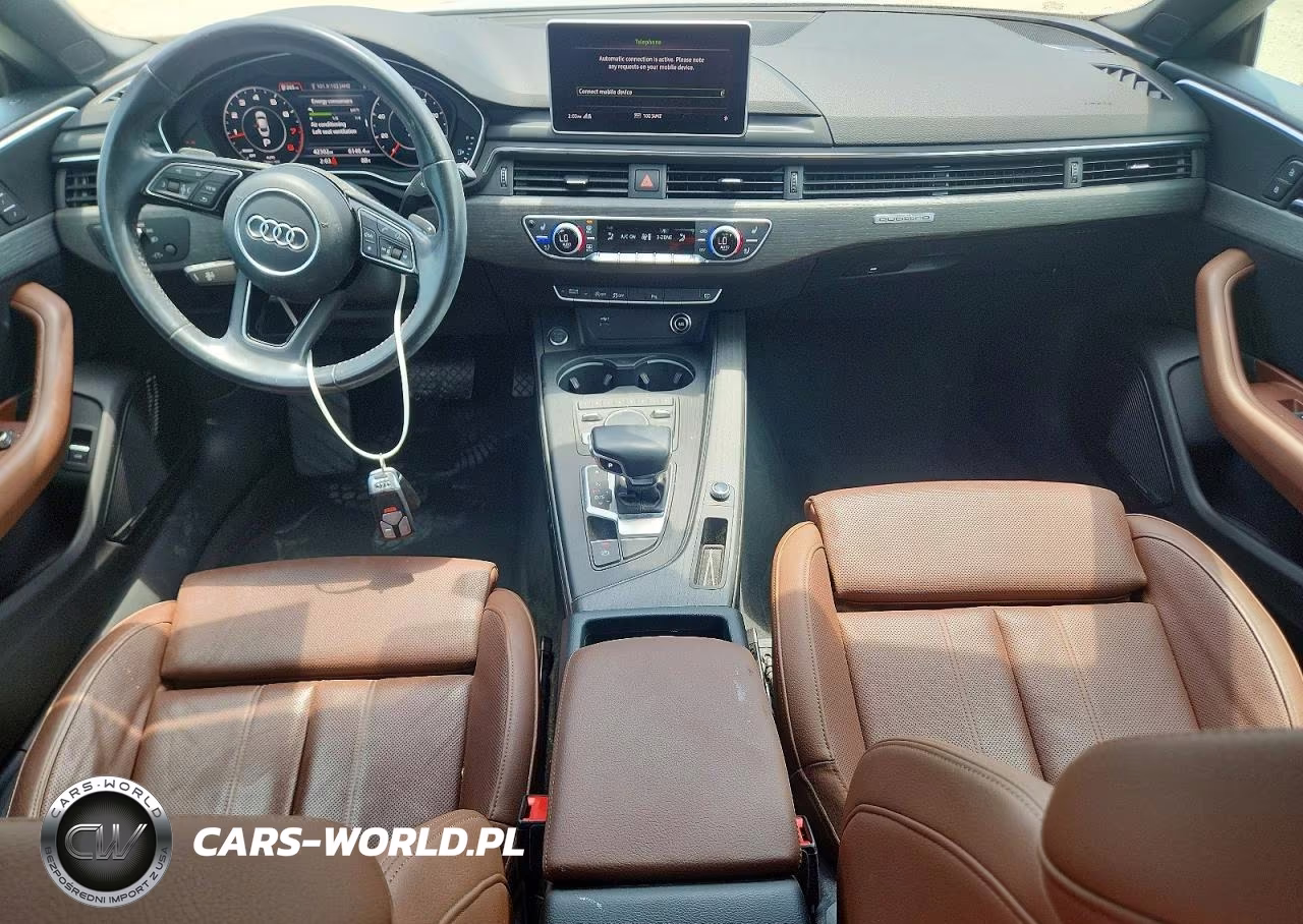 2018 Audi A5 Premium Plus S-Line VIN:WAUENCF52JA065789 - 8