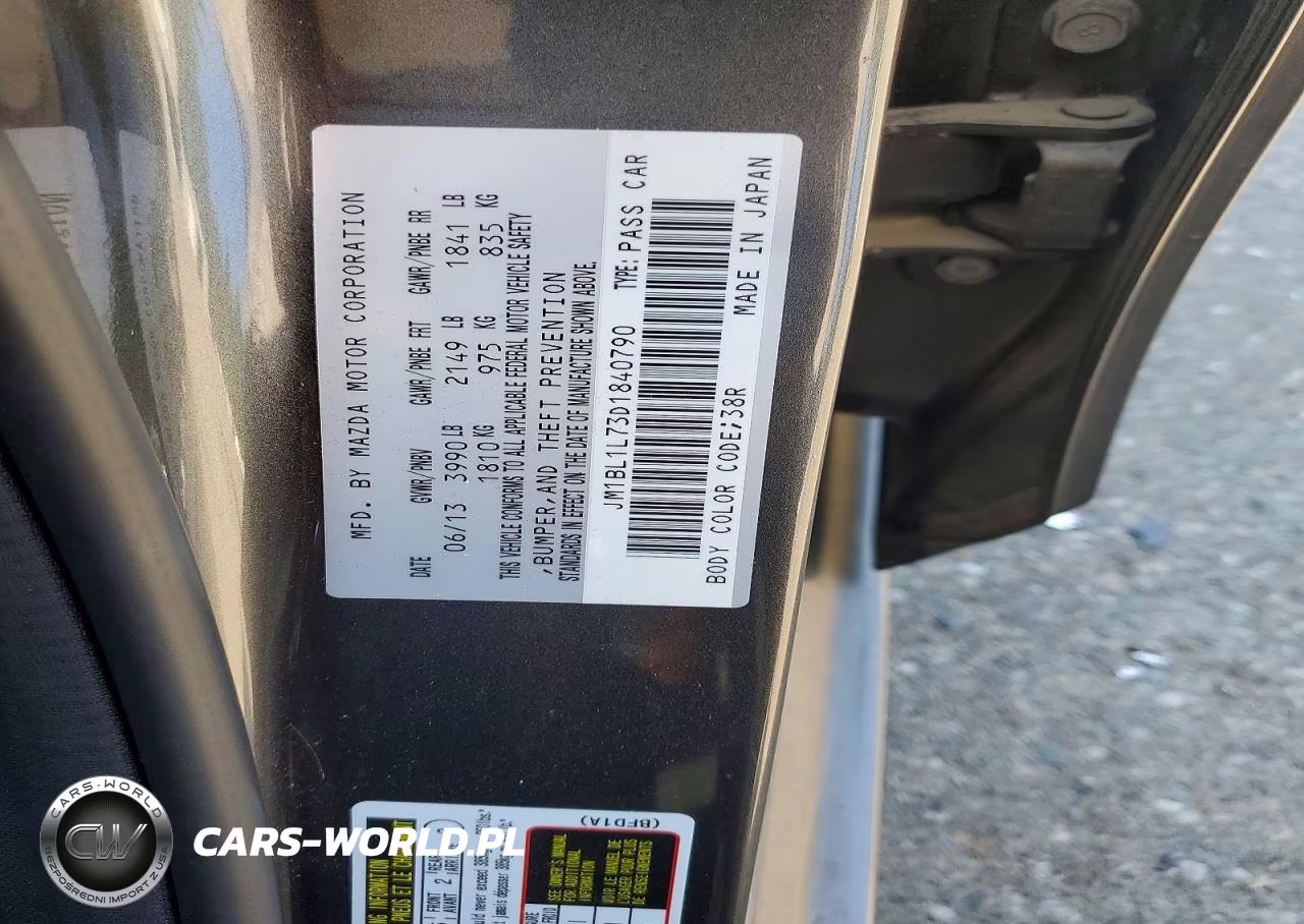 2013 Mazda 3 I VIN:JM1BL1L73D1840790 - 13