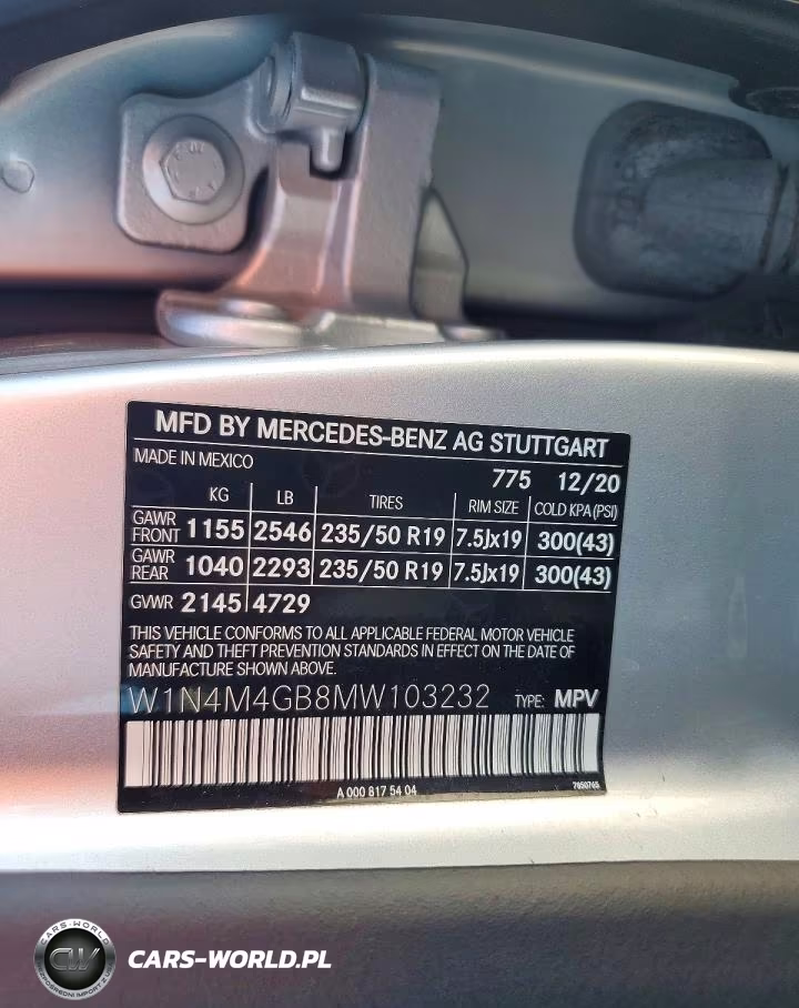 2021 Mercedes-Benz Glb 250 VIN:W1N4M4GB8MW103232 - 13
