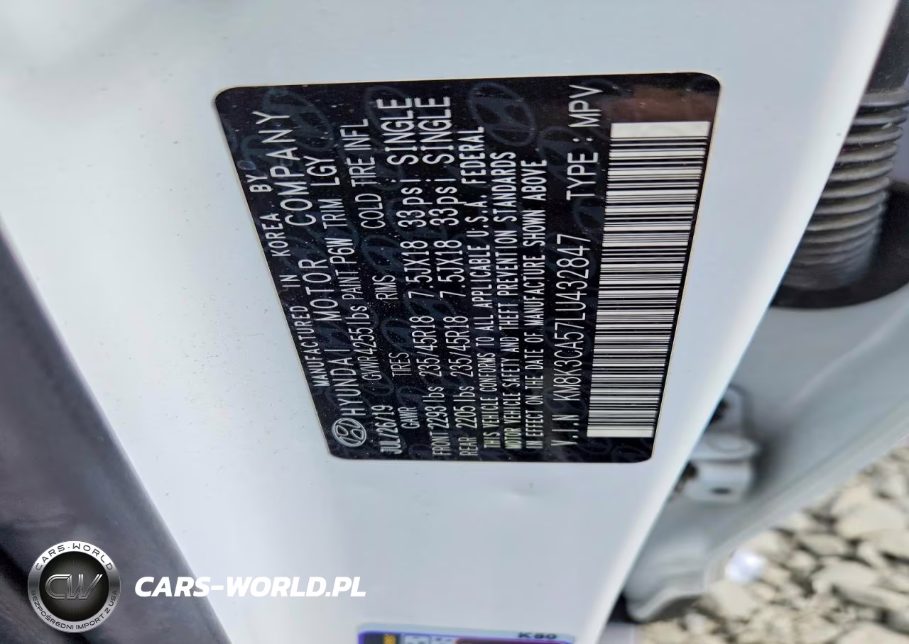 2020 Hyundai Kona Limited VIN:KM8K3CA57LU432847 - 13