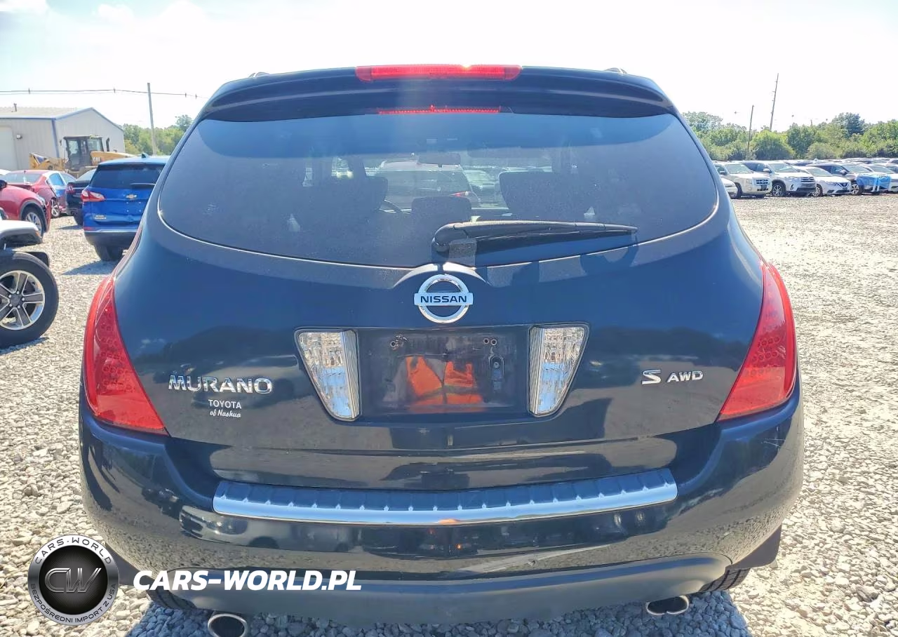 2007 Nissan Murano S VIN:JN8AZ08W67W635402 - 6