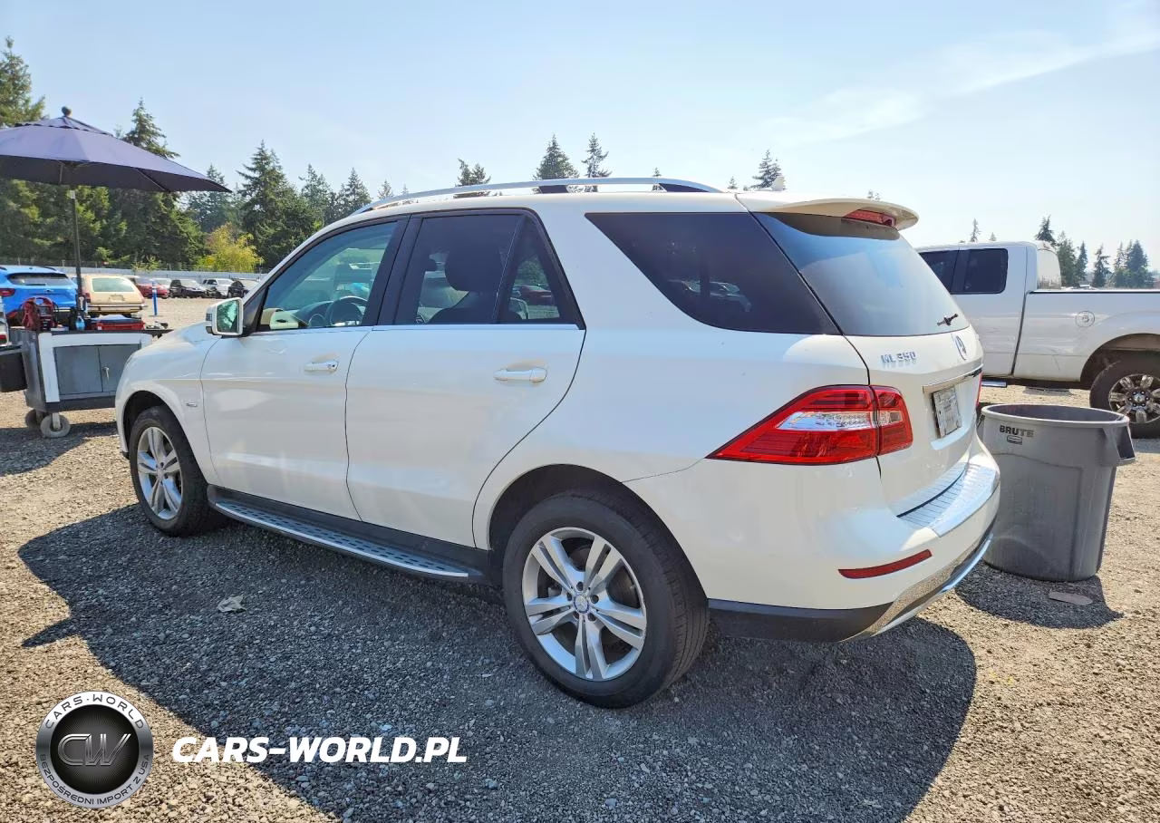 2012 Mercedes-Benz Ml 350 4Matic VIN:4JGDA5HB7CA069411 - 2