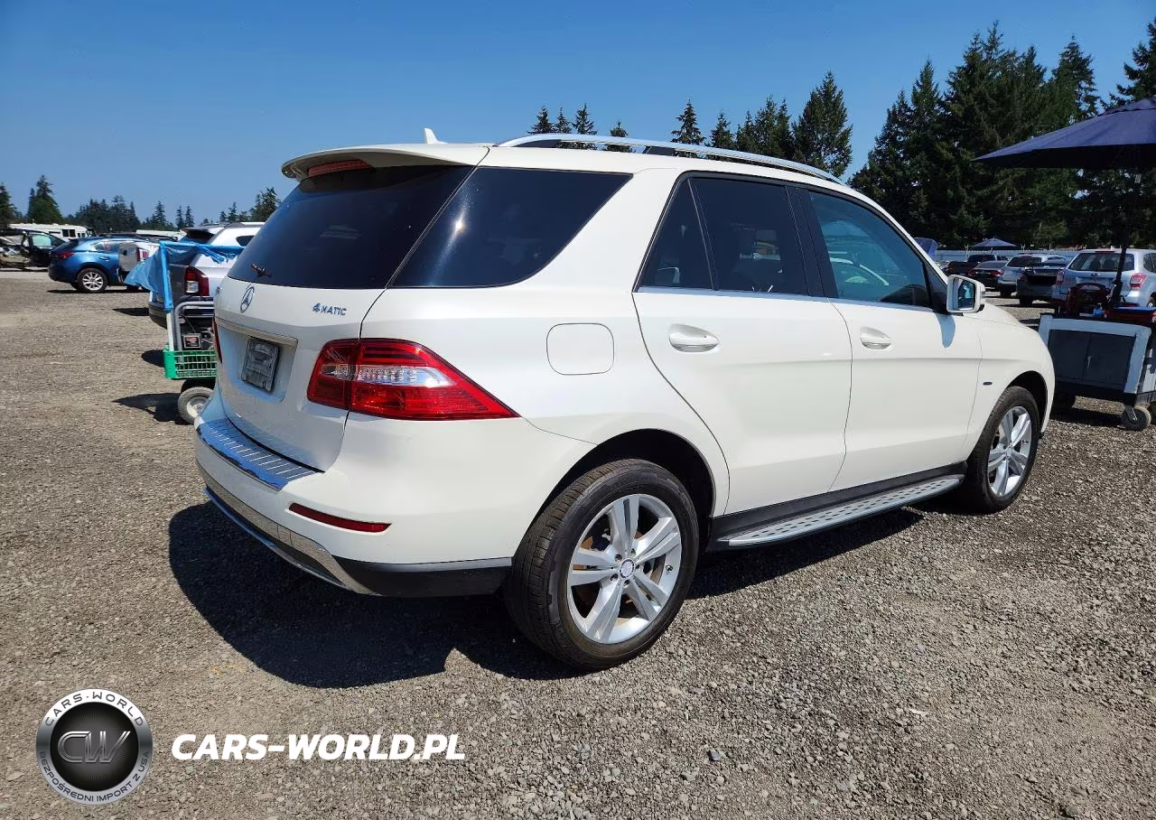 2012 Mercedes-Benz Ml 350 4Matic VIN:4JGDA5HB7CA069411 - 3