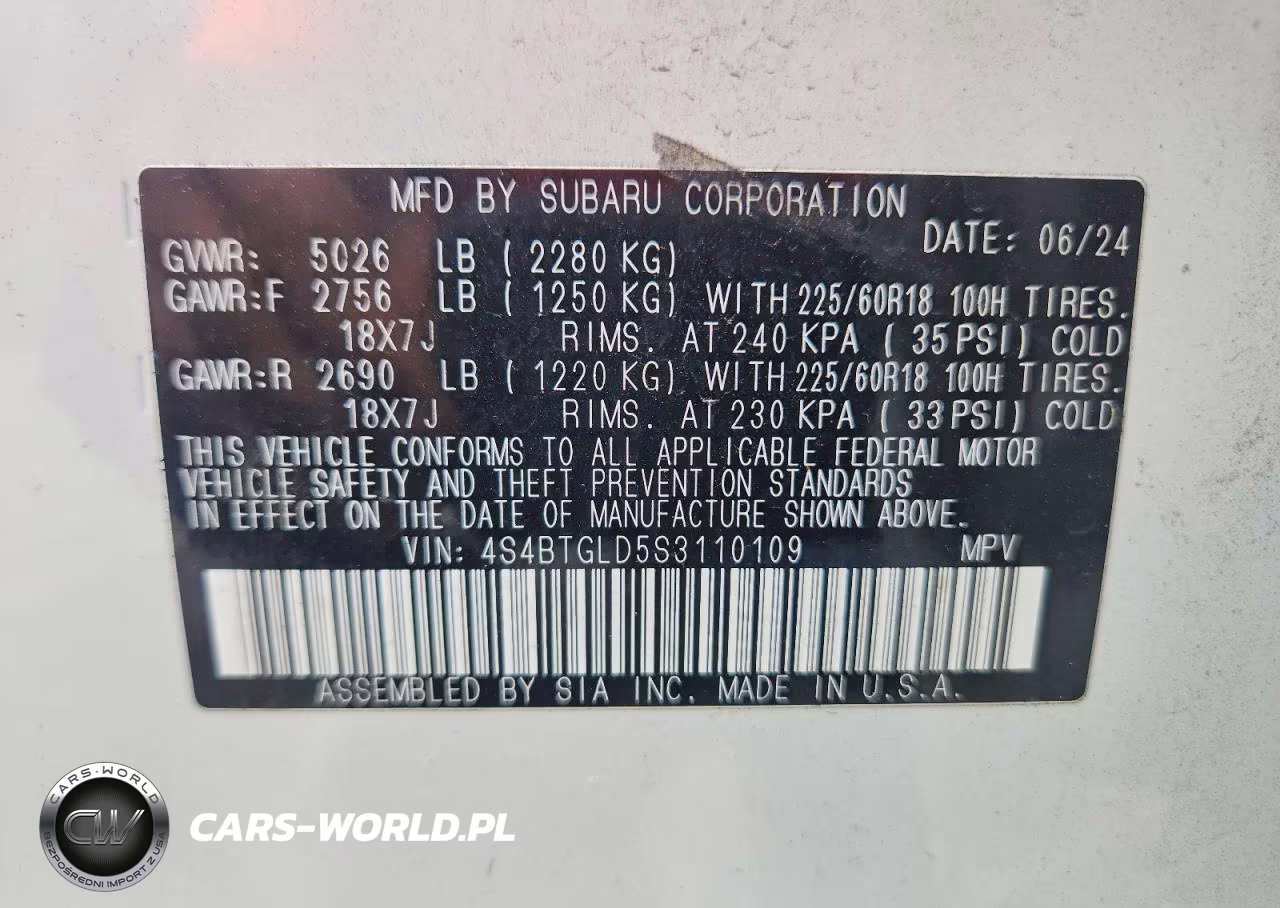 2025 Subaru Outback Onyx Edition Xt VIN:4S4BTGLD5S3110109 - 13