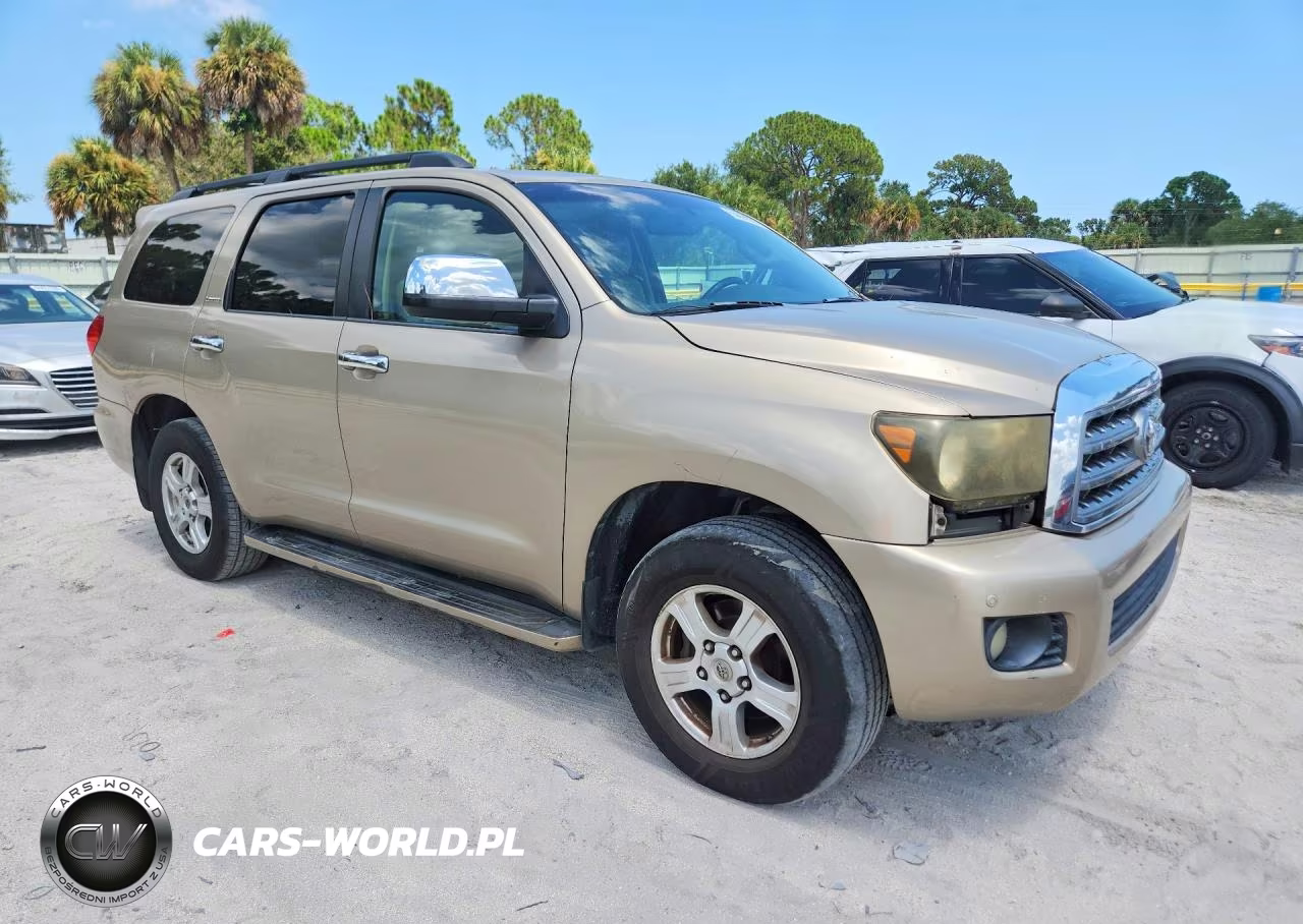 2008 Toyota Sequoia Limited VIN:5TDZY68A68S004207 - 4