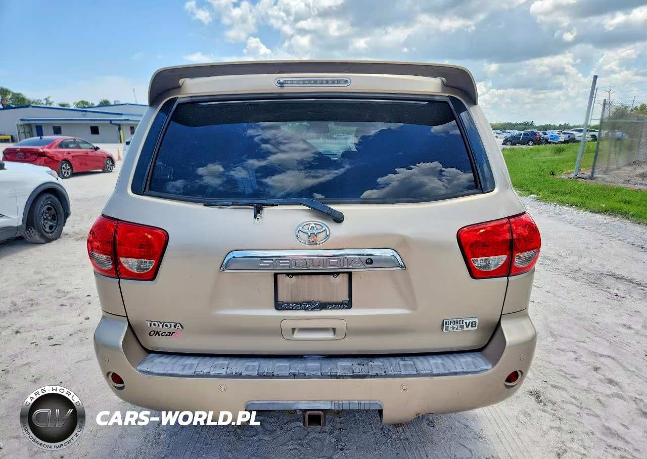 2008 Toyota Sequoia Limited VIN:5TDZY68A68S004207 - 6