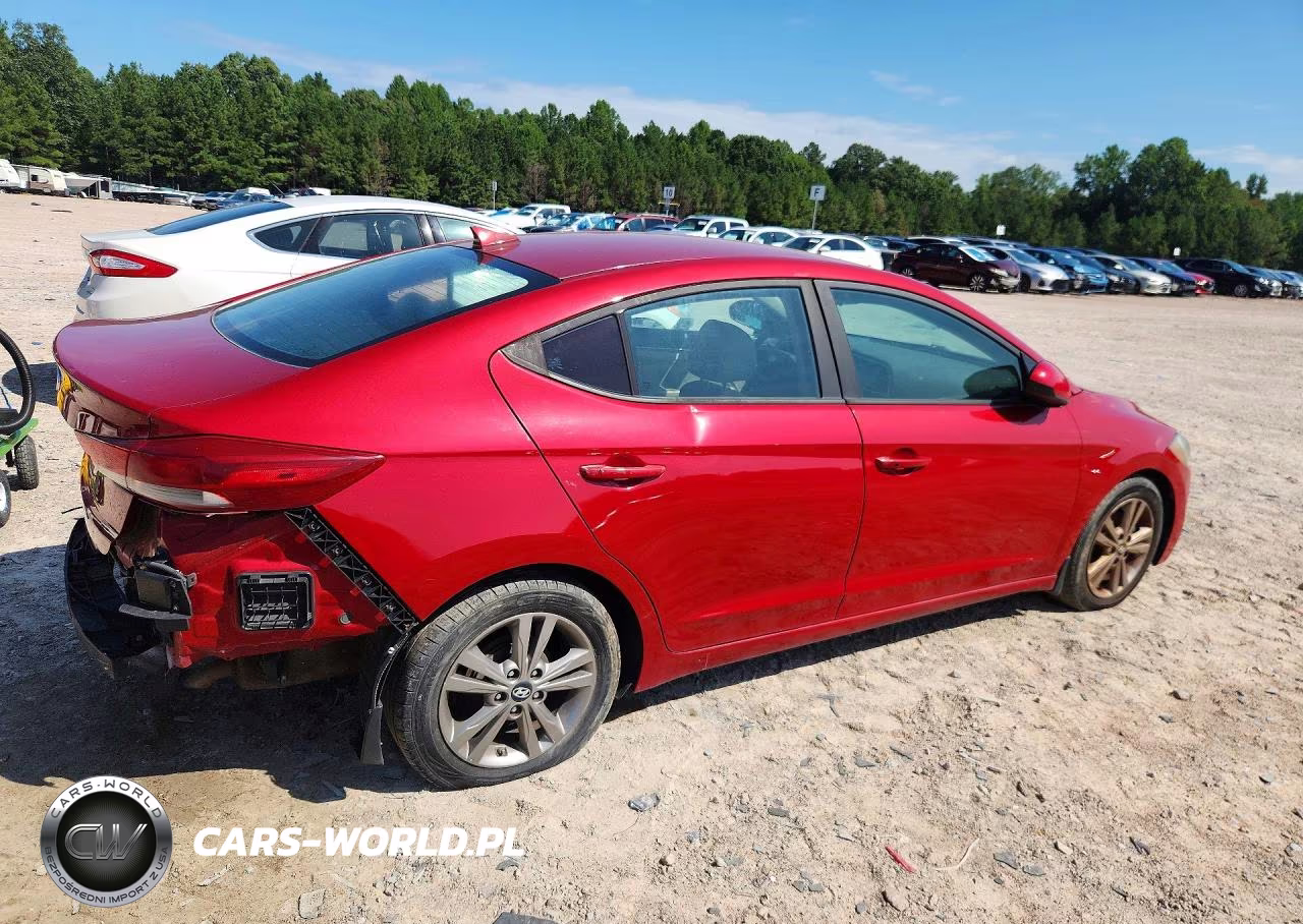 2017 Hyundai Elantra Se VIN:KMHD84LF6HU177802 - 3