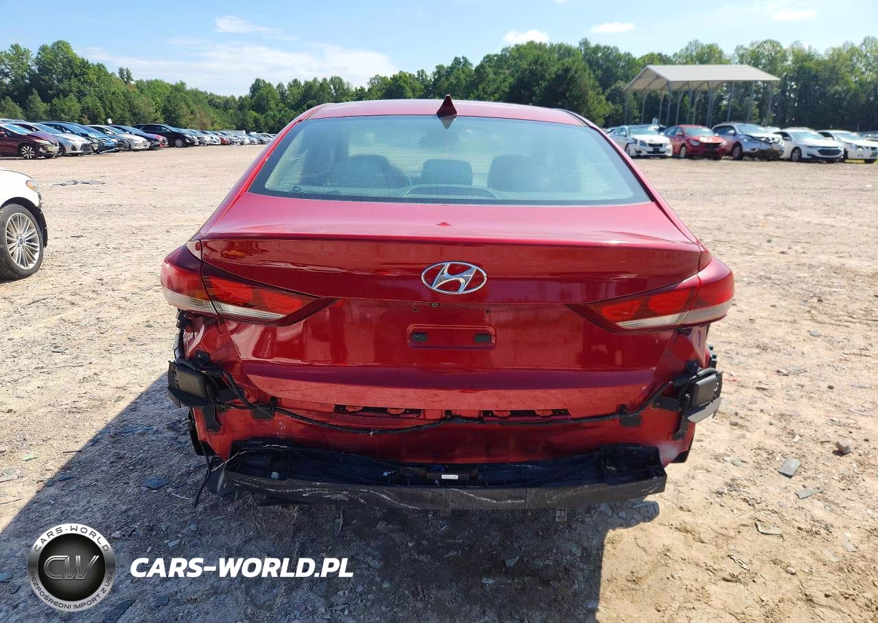 2017 Hyundai Elantra Se VIN:KMHD84LF6HU177802 - 6