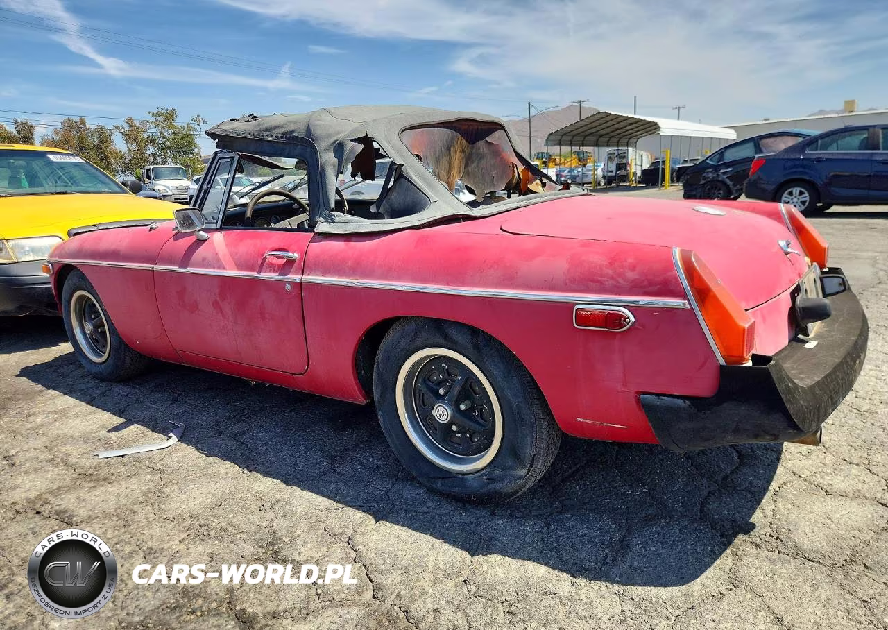 1977 Mgb Convertibl VIN:GHN5UH0432079G - 2