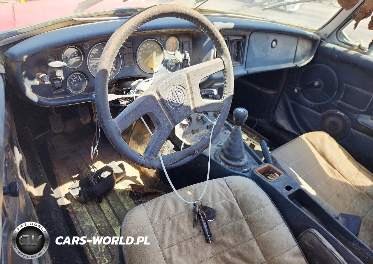 1977 Mgb Convertibl VIN:GHN5UH0432079G - 8