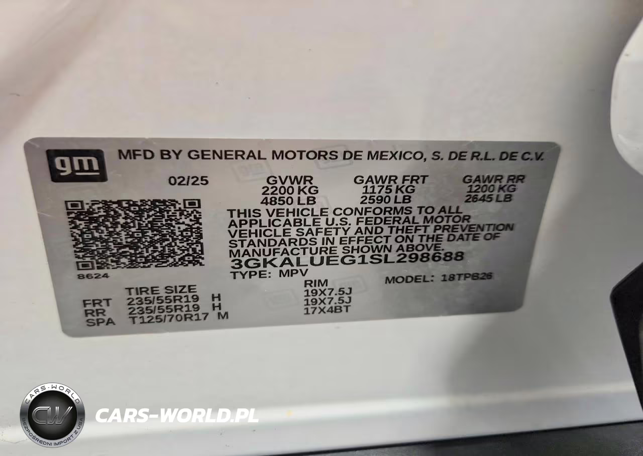 2025 GMC Terrain Elevation VIN:3GKALUEG1SL298688 - 12