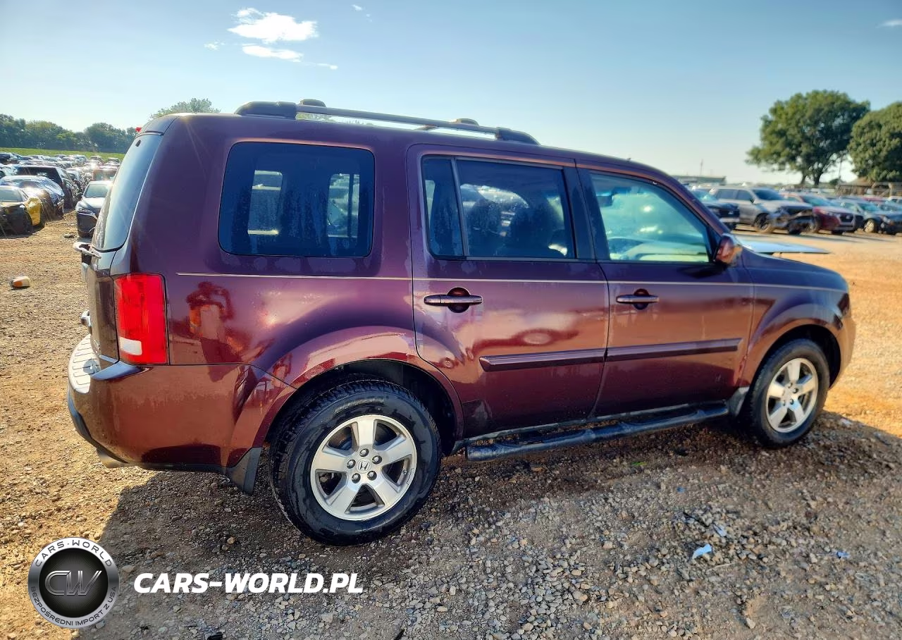 2010 Honda Pilot Exl VIN:5FNYF4H55AB022636 - 3
