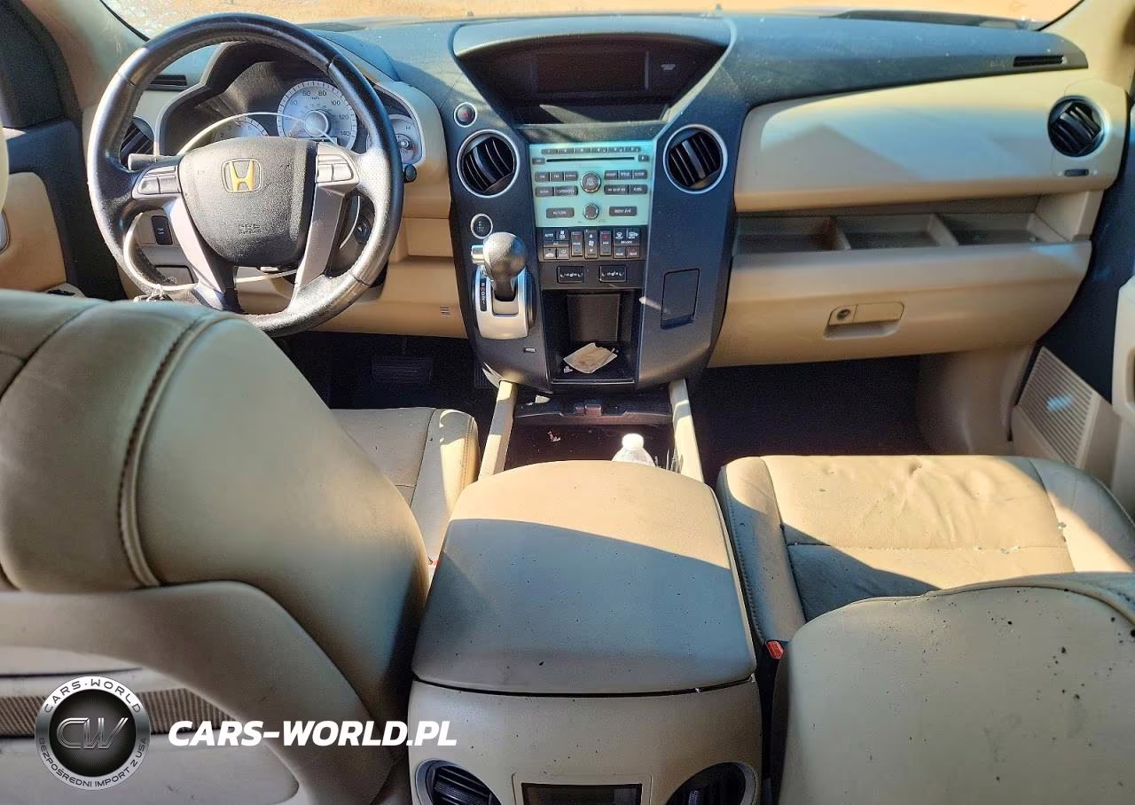 2010 Honda Pilot Exl VIN:5FNYF4H55AB022636 - 8