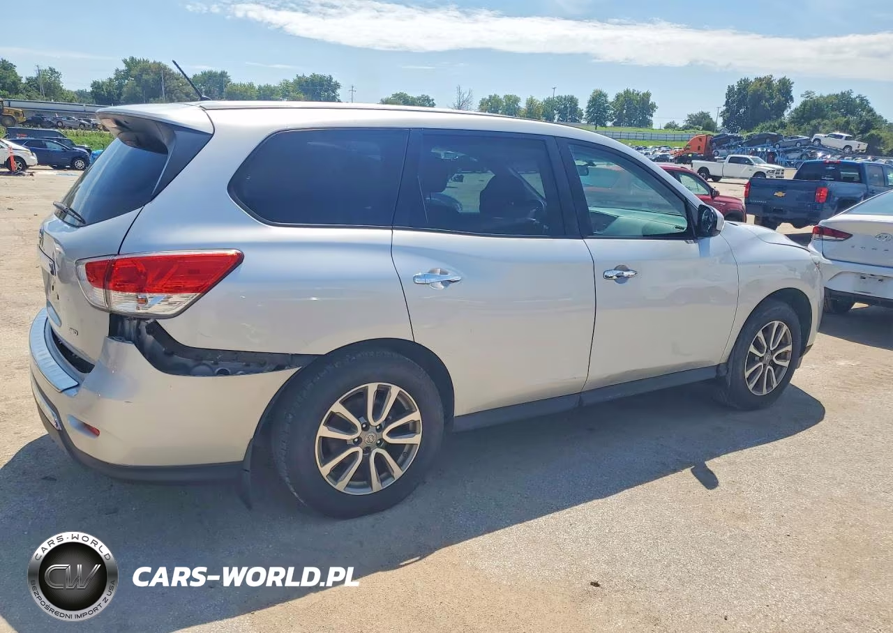 2013 Nissan Pathfinder S VIN:5N1AR2MM1DC641614 - 3