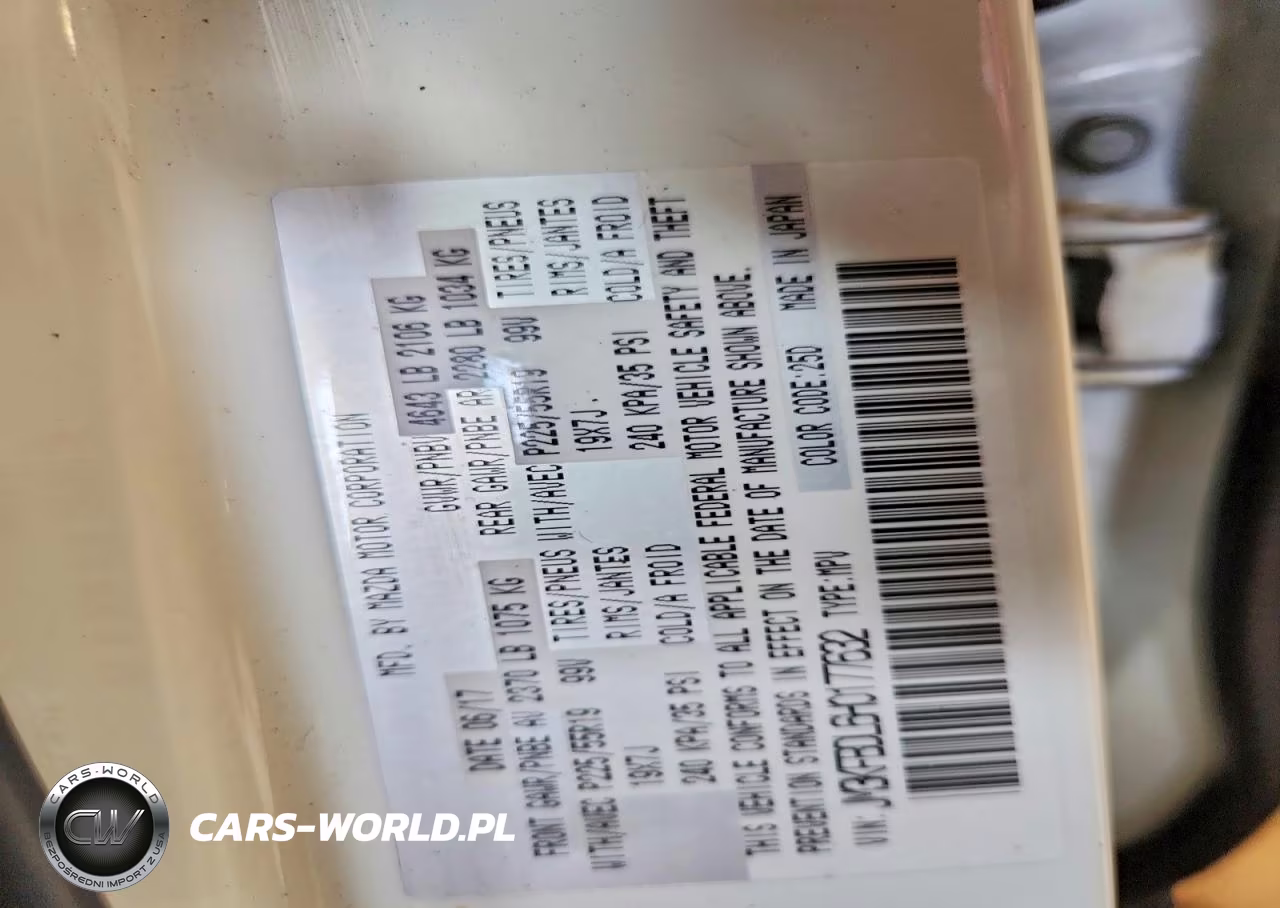 2017 Mazda Cx-5 Grand Touring VIN:JM3KFBDL6H0177632 - 12